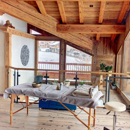 Intérieur du chalet - Mezzanine