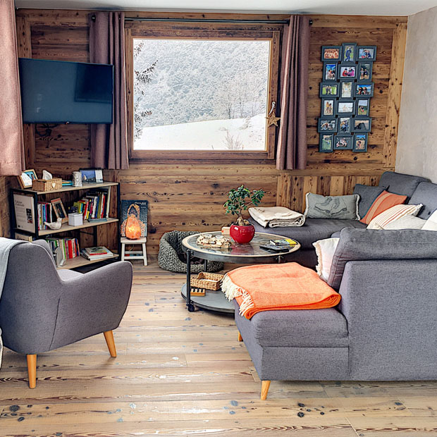 Intérieur du chalet - Salon 1