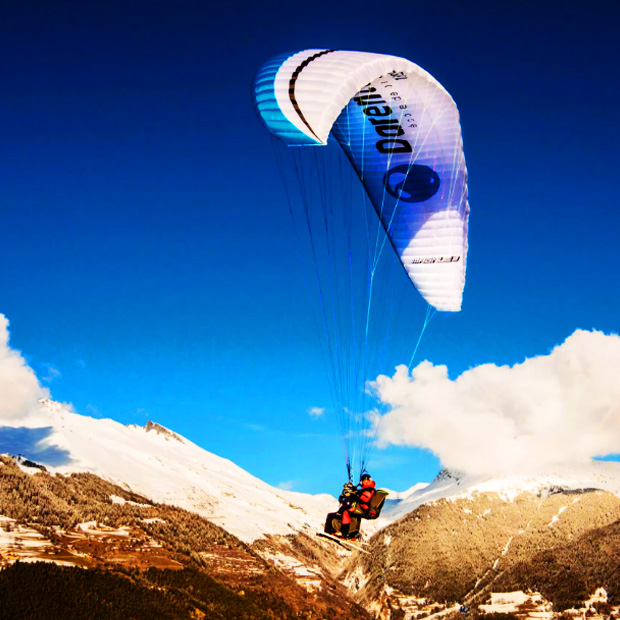 Parapente en montagne
